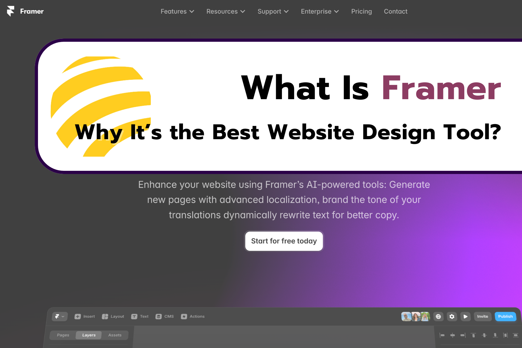 What Is Framer