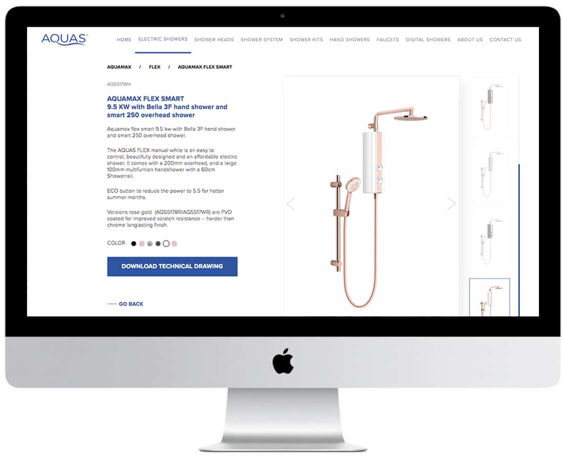 Aquas Website Design Ecommerce 5