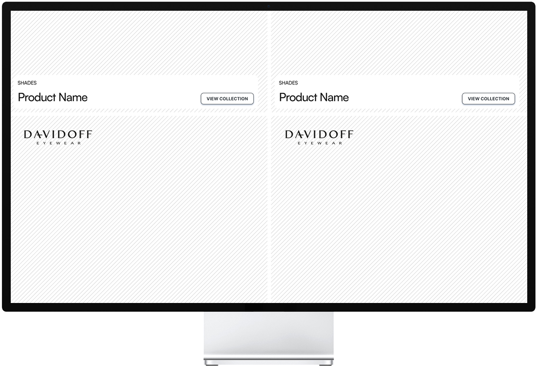EastEyeWear Wireframe 2