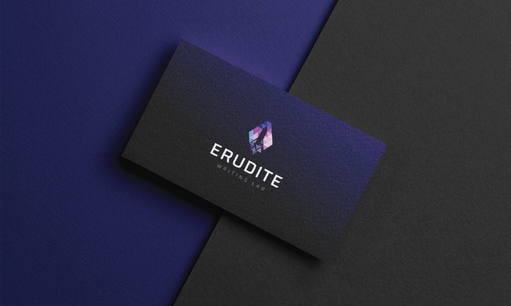 Euridite Logo Design 1 in Mockup by AMS