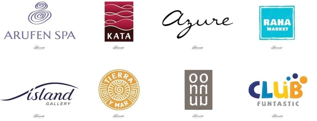 Fairmont Logo Designs for Outlets