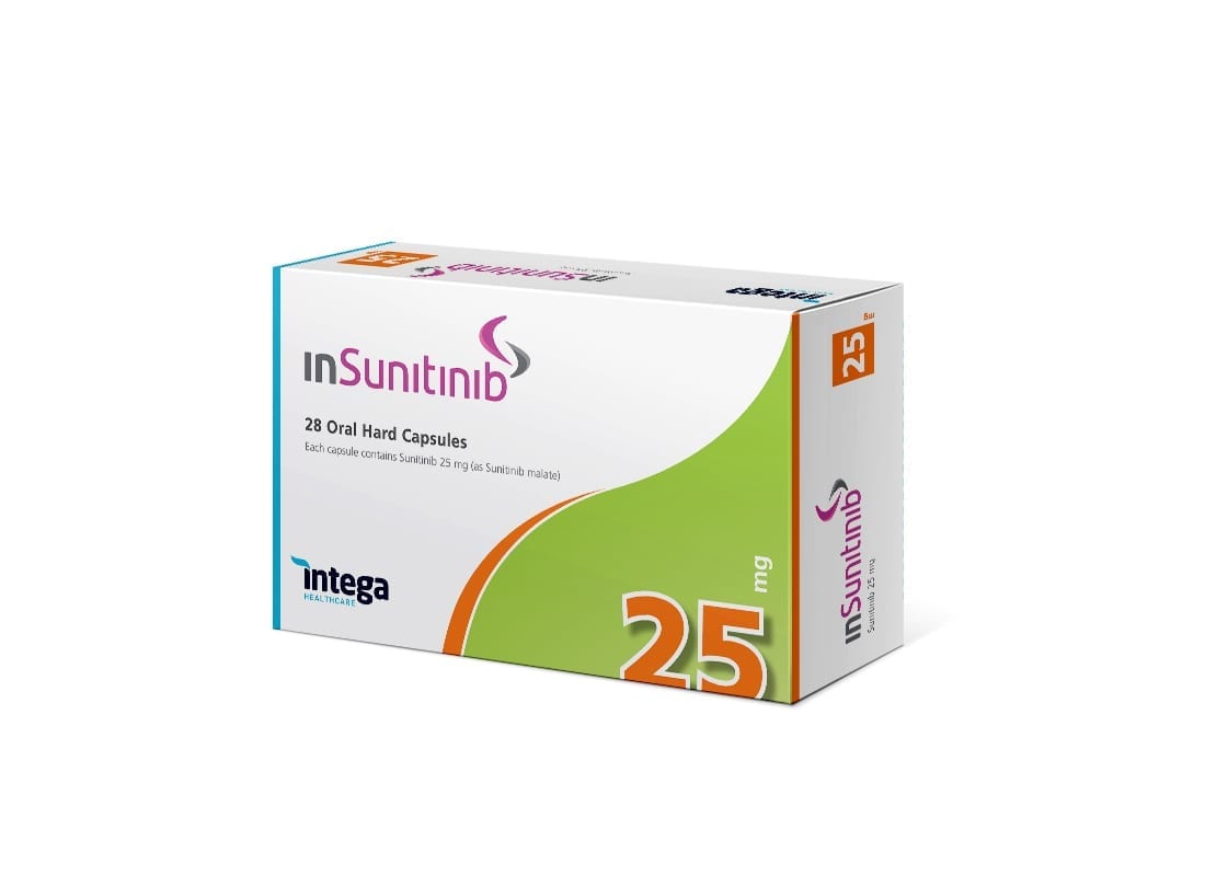 Intega InSunitinib 25mg V7Pharmacare