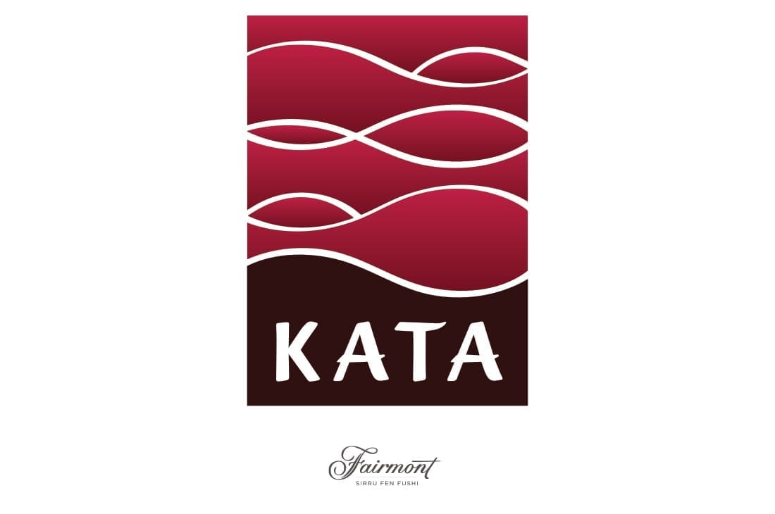 Kata design de logo Maldives Fairmont  Logo de l'hôtel