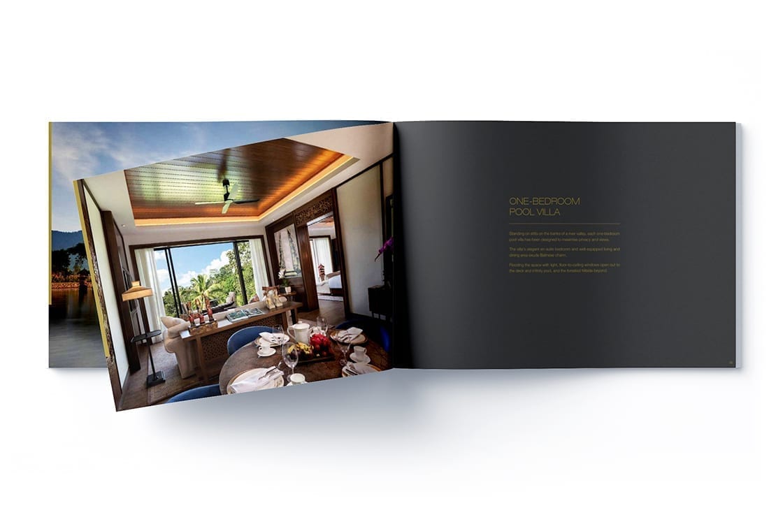Minor Hotel 宣传册设计 Anantara宣传册设计4 1。