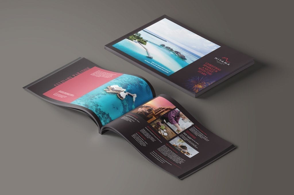 Niyama Hotel Maldives Brochure Design © Asia Media Studio