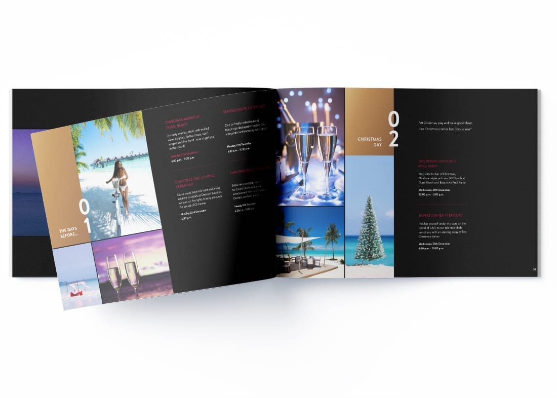 Niyama Hotel Maldives Page Brochure Design Page 2