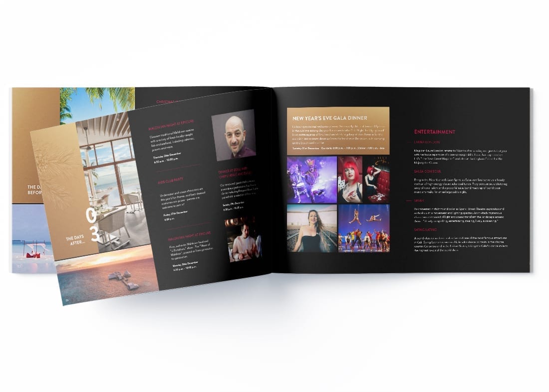 Niyama Hôtel Maldives Page Brochure Design Page 3