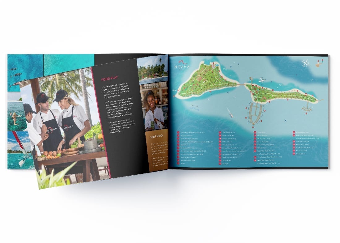 Niyama Hotel Maldives Page Brochure Design Page 8